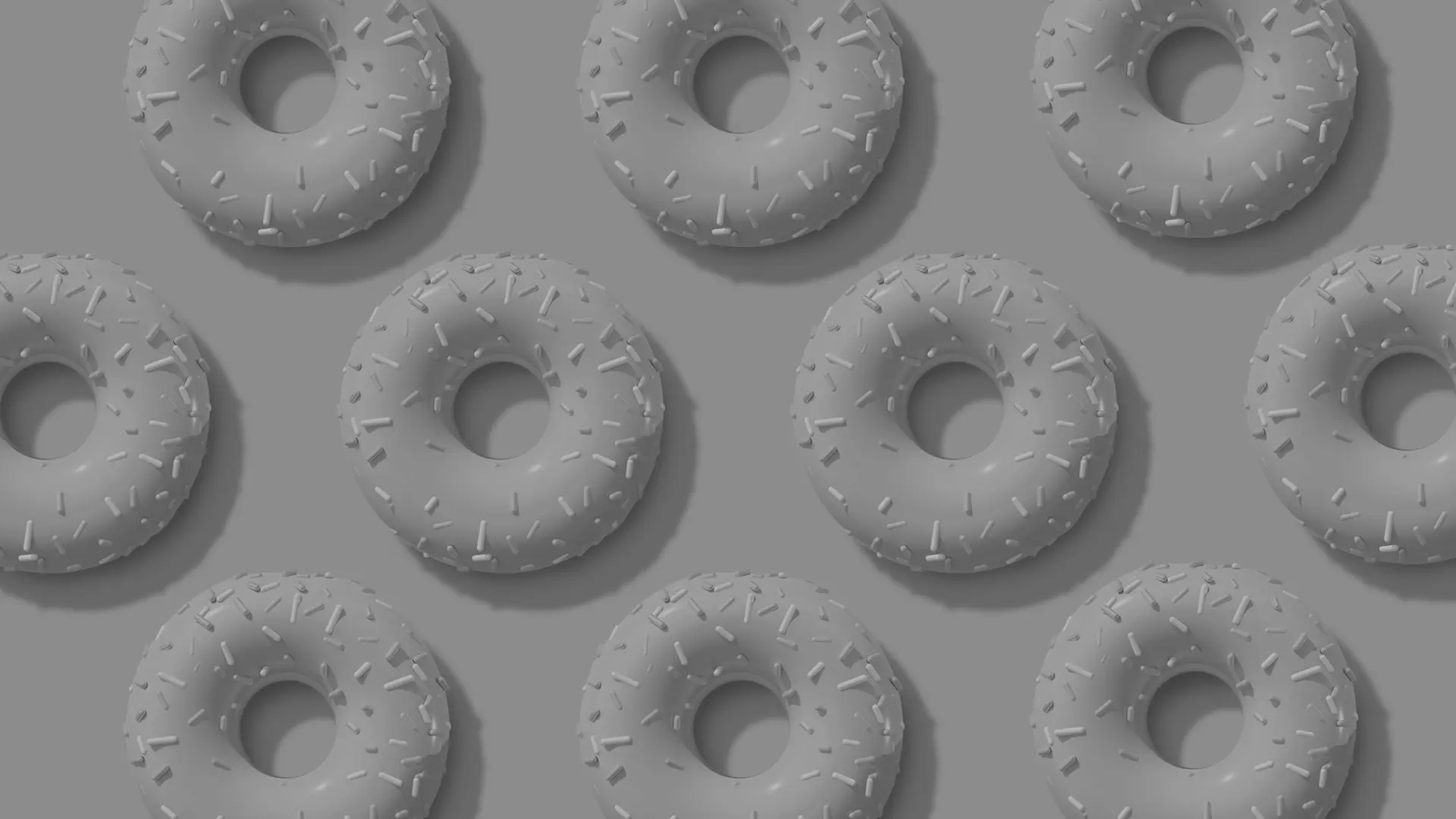 Colorful donuts representing category variety and rewards